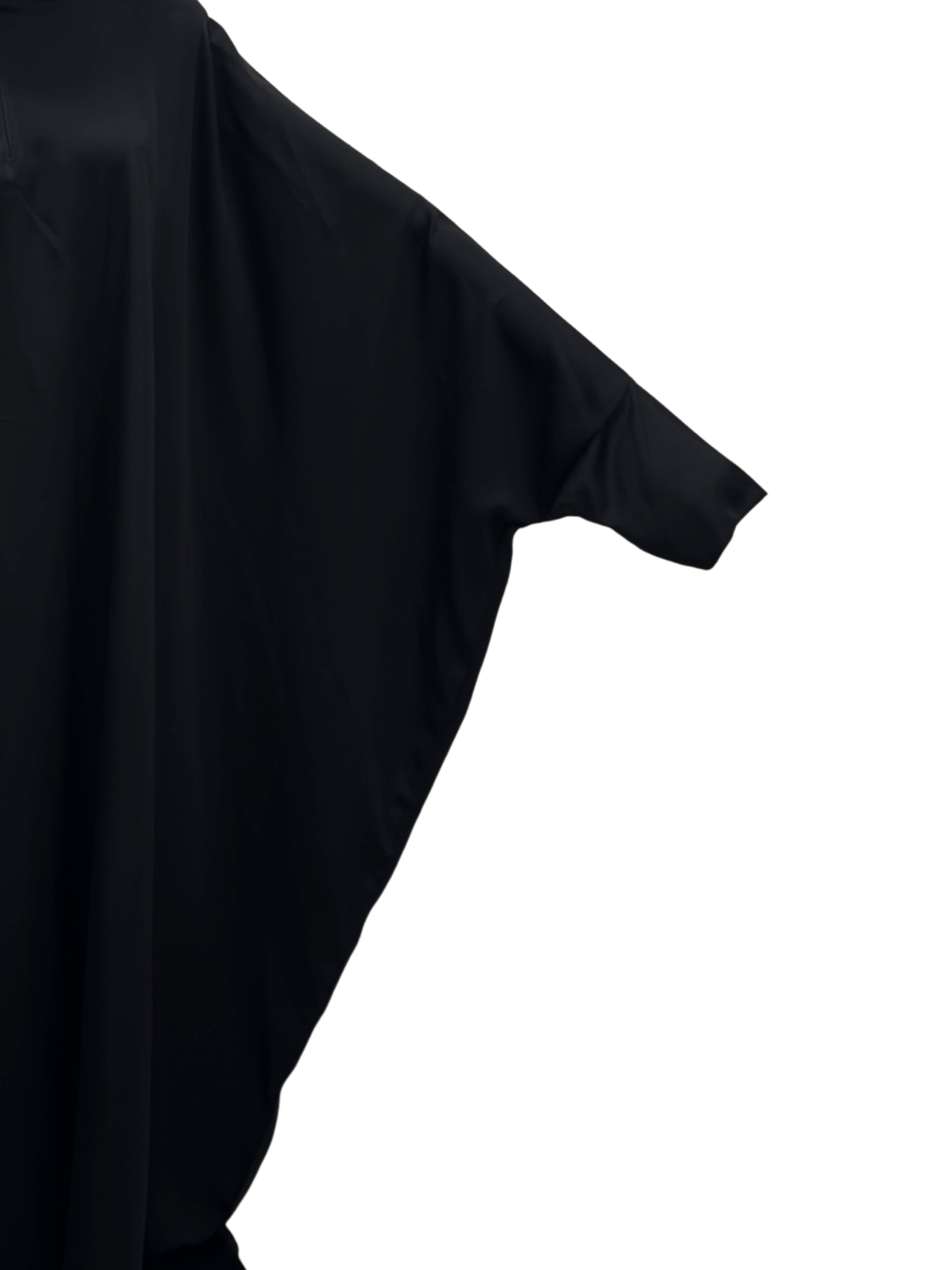 ZW 259 Mariam Black Batwing Abaya – Classic Flowing Design