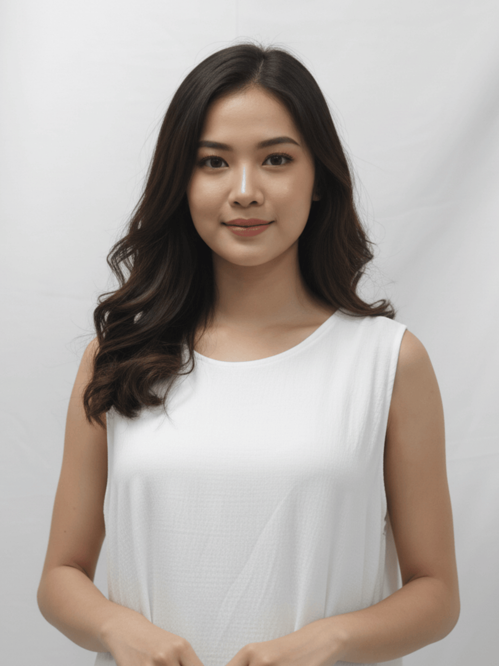 ZW 379 Lina White Inner Dress | Lightweight Inner Slip